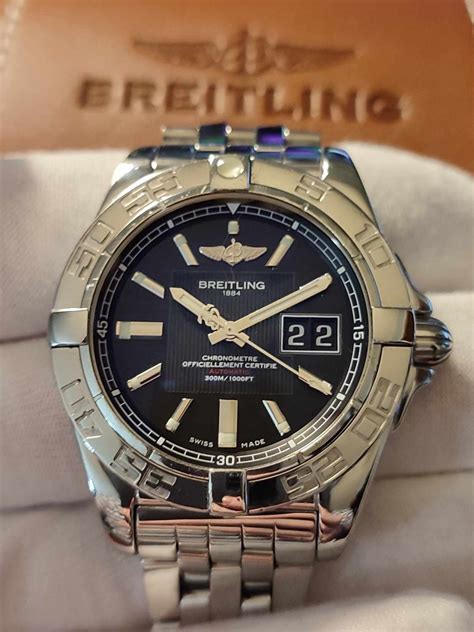 breitling galactic 41 review|Tried on Galactic 41 .